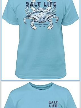 Salt Life Seafoam Graphic T‑Shirt